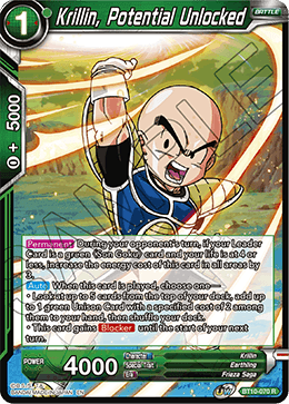 Krillin, Potential Unlocked - Rise of the Unison Warrior - Rare - BT10-070