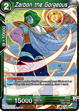 Zarbon the Gorgeous - Rise of the Unison Warrior - Uncommon - BT10-085