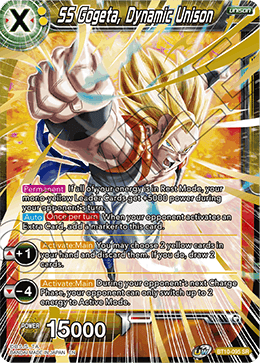 SS Gogeta, Dynamic Unison - Rise of the Unison Warrior (2nd Edition) - Super Rare - BT10-095