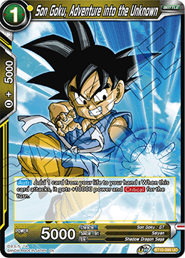 Son Goku, Adventure into the Unknown - Rise of the Unison Warrior (2nd Edition) - Uncommon - BT10-099