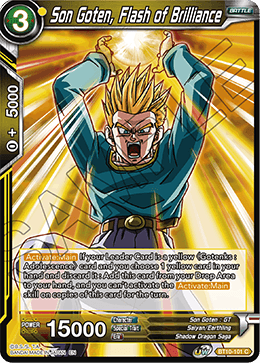 Son Goten, Flash of Brilliance - Rise of the Unison Warrior (2nd Edition) - Common - BT10-101