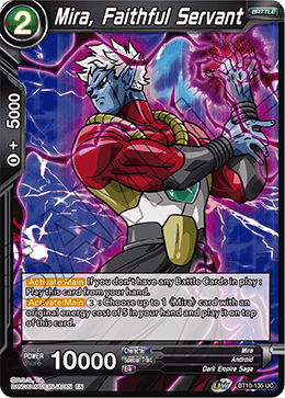 Mira, Faithful Servant - Rise of the Unison Warrior - Uncommon - BT10-135