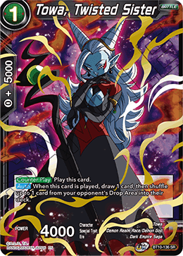 Towa, Twisted Sister - Rise of the Unison Warrior (2nd Edition) - Super Rare - BT10-136