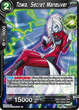 Towa, Secret Maneuver - Rise of the Unison Warrior - Common - BT10-137