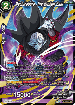 Mechikabura, the Broken Seal - Rise of the Unison Warrior (2nd Edition) - Super Rare - BT10-141