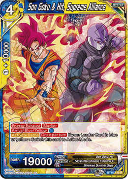 Son Goku & Hit, Supreme Alliance - Rise of the Unison Warrior - Rare - BT10-145
