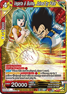 Vegeta & Bulma, Joined by Fate - Rise of the Unison Warrior - Rare - BT10-146