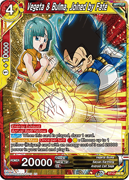 Vegeta & Bulma, Joined by Fate - Rise of the Unison Warrior (2nd Edition) - Rare - BT10-146