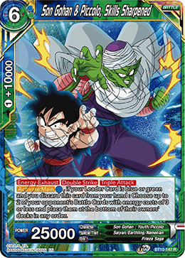 Son Gohan & Piccolo, Skills Sharpened - Rise of the Unison Warrior - Rare - BT10-147