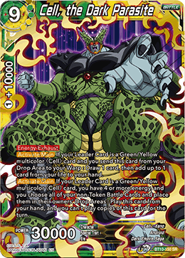 Cell, the Dark Parasite - Rise of the Unison Warrior - Super Rare - BT10-150