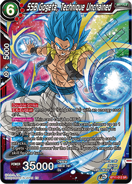 SSB Gogeta, Technique Unchained - Vermilion Bloodline (2nd Edition) - Super Rare - BT11-012