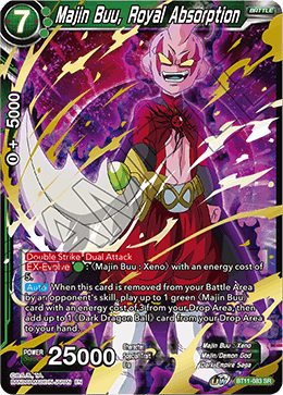 Majin Buu, Royal Absorption - Vermilion Bloodline - Super Rare - BT11-083