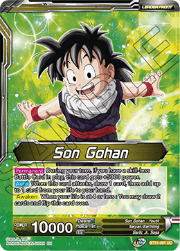 Son Gohan // Son Gohan & Hire-Dragon, Boundless Friendship - Vermilion Bloodline - Uncommon - BT11-091