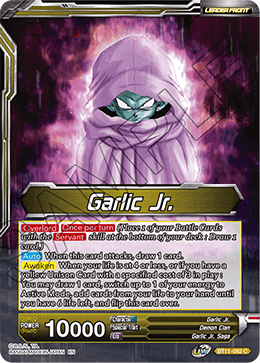 Garlic Jr. // Garlic Jr., the Immortal Demon - Vermilion Bloodline - Common - BT11-092