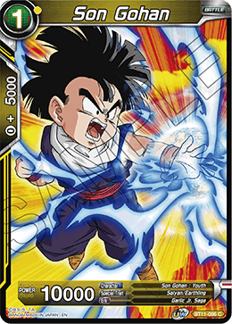 Son Gohan (Yellow) - Vermilion Bloodline - Common - BT11-096