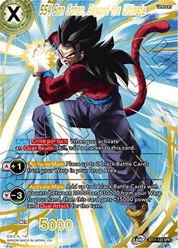 SS4 Son Gohan, Beyond the Ultimate (SPR) - Vermilion Bloodline (2nd Edition) - Special Rare - BT11-123