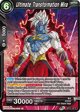 Ultimate Transformation Mira - Vermilion Bloodline - Common - BT11-137