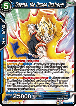 Gogeta, the Demon Destroyer - Vicious Rejuvenation - Rare - BT12-039