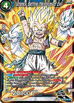 Gotenks, Battling the Forces of Evil - Vicious Rejuvenation - Super Rare - BT12-041