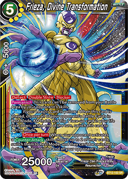 Frieza, Divine Transformation - Vicious Rejuvenation - Super Rare - BT12-100