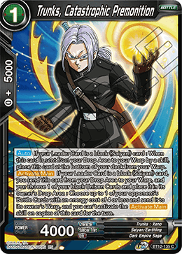 Trunks, Catastrophic Premonition - Vicious Rejuvenation - Common - BT12-135