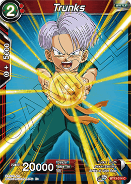 Trunks - Supreme Rivalry - Common - BT13-014