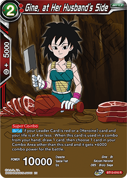 Gine, at Her Husband's Side - Supreme Rivalry - Rare - BT13-016