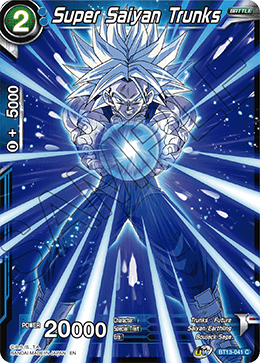 Super Saiyan Trunks - Supreme Rivalry - Common - BT13-041