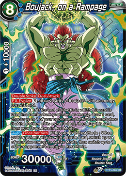 Boujack, On a Rampage - Supreme Rivalry - Super Rare - BT13-046