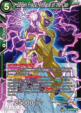 Golden Frieza, Pinnacle of the Clan - Supreme Rivalry - Rare - BT13-076