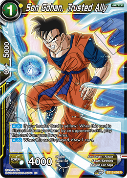 Son Gohan, Trusted Ally - Supreme Rivalry - Rare - BT13-098