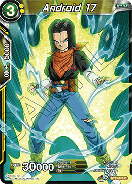 Android 17 - Supreme Rivalry - Common - BT13-108