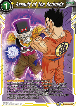 Assault of the Androids - Supreme Rivalry - Rare - BT13-119