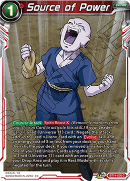 Source of Power - Cross Spirits - Common - BT14-030