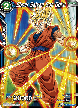 Super Saiyan Son Goku (BT14-036) - Cross Spirits - Common - BT14-036