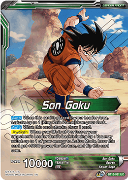 Son Goku // Son Goku, Destined Confrontation - Saiyan Showdown - Uncommon - BT15-061