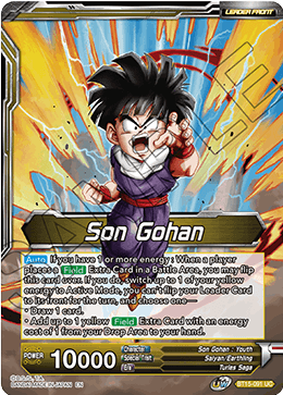 Son Gohan // Great Ape Son Gohan, Saiyan Impulse - Saiyan Showdown - Uncommon - BT15-091