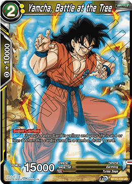 Yamcha, Battle at the Tree - Saiyan Showdown - Uncommon - BT15-102