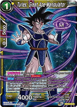 Turles, Great Ape Manipulator - Saiyan Showdown - Rare - BT15-106