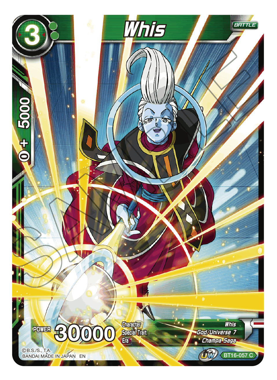 Whis - Realm of the Gods - Common - BT16-057