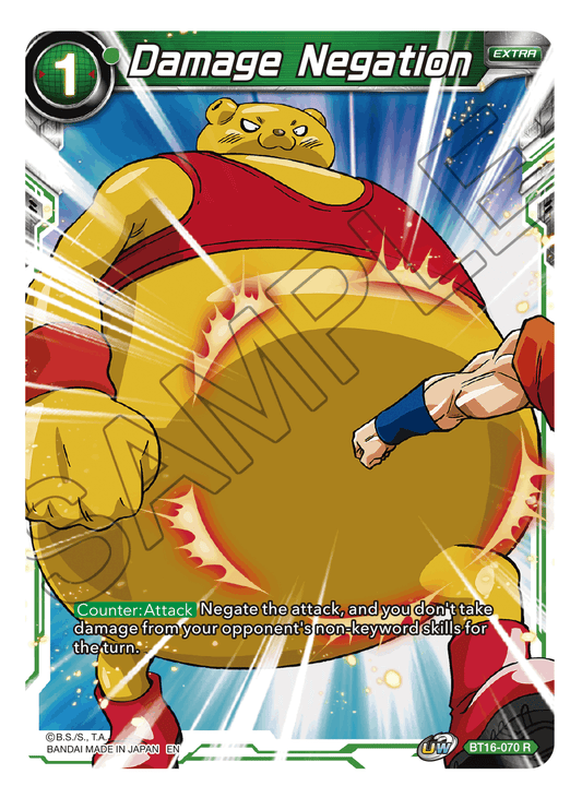 Damage Negation - Realm of the Gods - Rare - BT16-070