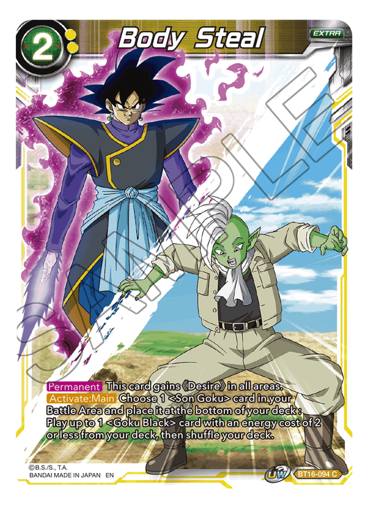 Body Steal - Realm of the Gods - Common - BT16-094