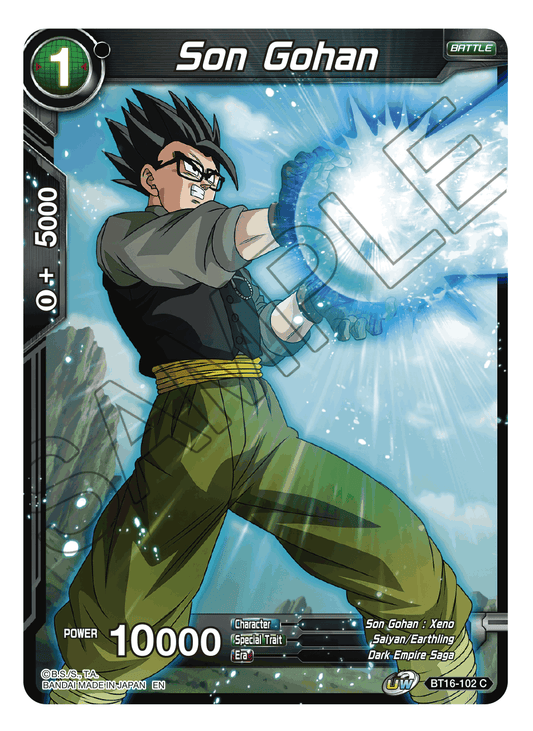 Son Gohan - Realm of the Gods - Common - BT16-102