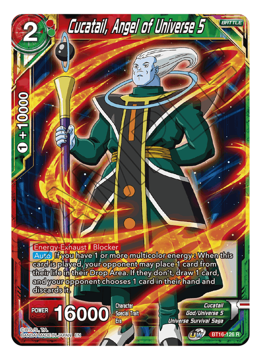 Cucatail, Angel of Universe 5 - Realm of the Gods - Rare - BT16-126
