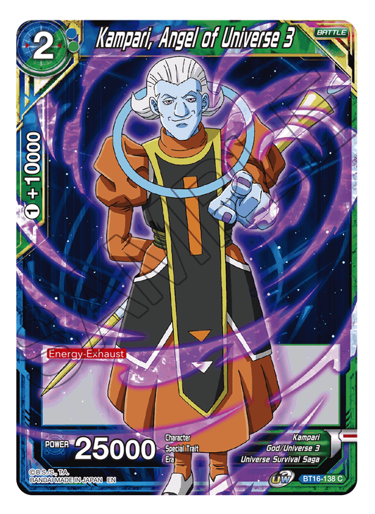 Kampari, Angel of Universe 3 - Realm of the Gods - Common - BT16-138
