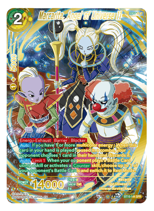 Marcarita, Angel of Universe 11 (SPR) - Realm of the Gods - Special Rare - BT16-144