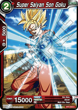 Super Saiyan Son Goku - Union Force - Common - BT2-005