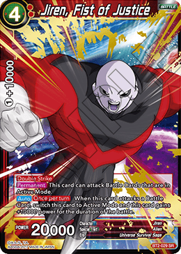 Jiren, Fist of Justice - Union Force - Super Rare - BT2-029