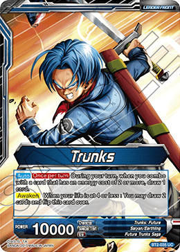 Trunks // Trunks, Hope for the Future - Union Force - Uncommon - BT2-035