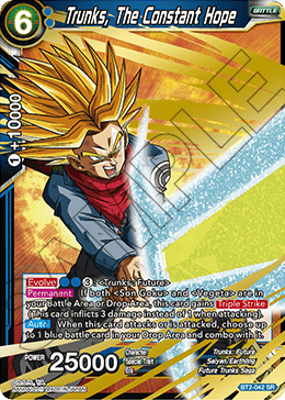 Trunks, The Constant Hope - Union Force - Super Rare - BT2-042